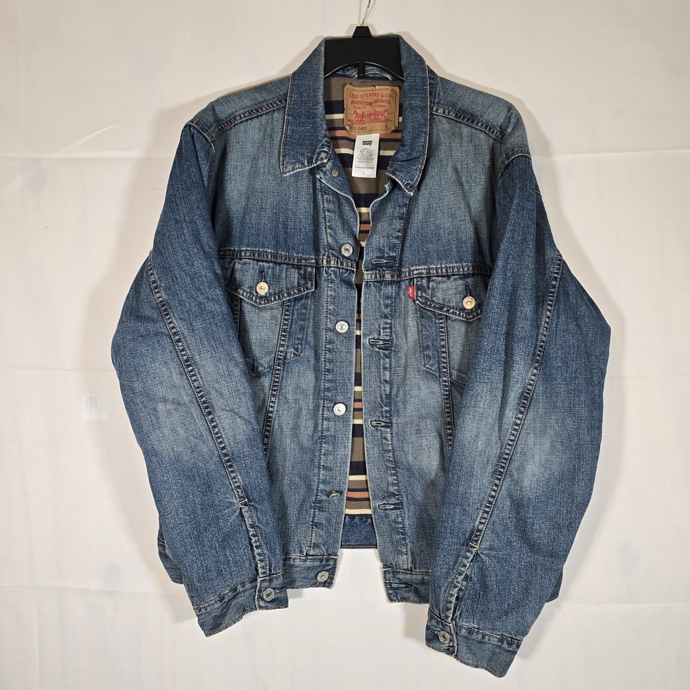 Levi's Blue Denim Jacket for Men
